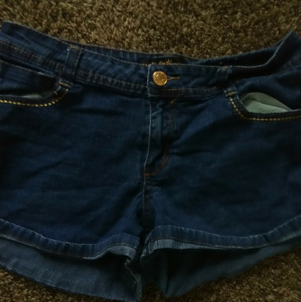 Gold shorts